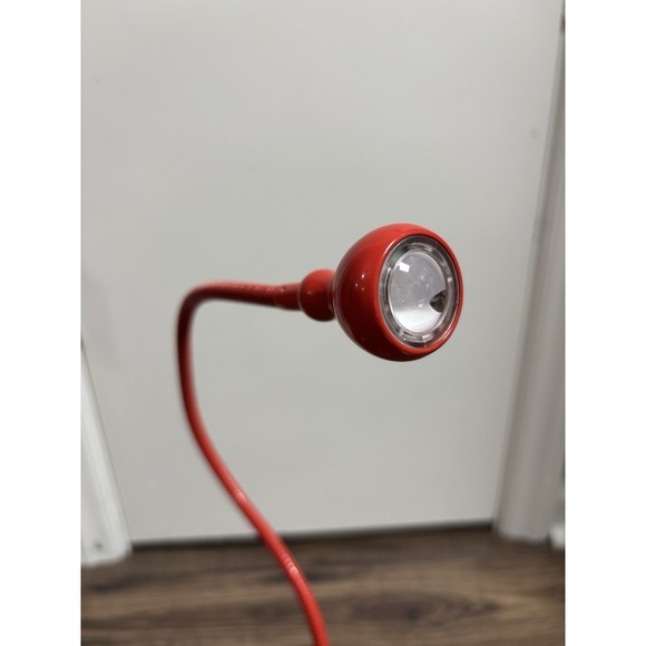 IKEA JANSJO Red Lamp Moveable/Adjustable Desk Lamp Art Deco Tested-Works - Picture 4 of 10